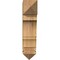 Ekena Millwork Balboa Arts & Crafts Rough Sawn Bracket, Western Red Cedar, 6"W x 18"D x 26"H BKT06X18X26BOA03RWR - alternate 2